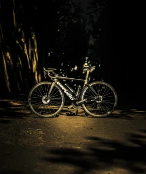 Road Bike Parked at Tunel de las Hadas