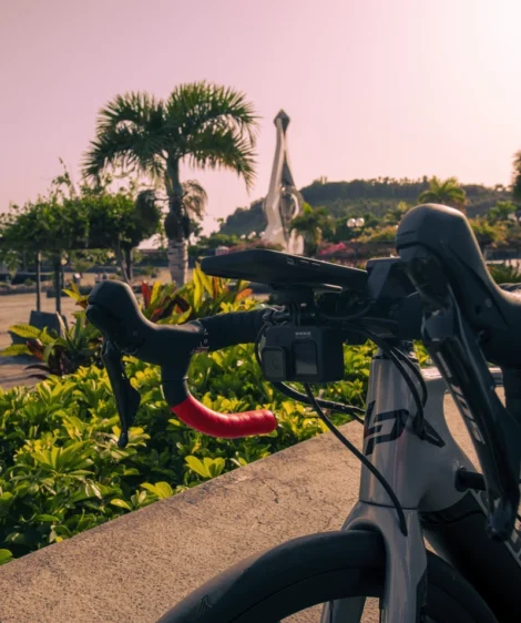 Bike With a Camera on the Handlebars