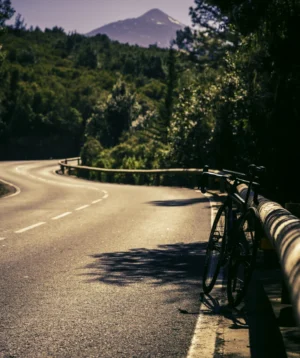 Ascending to Teide with a Road Bike