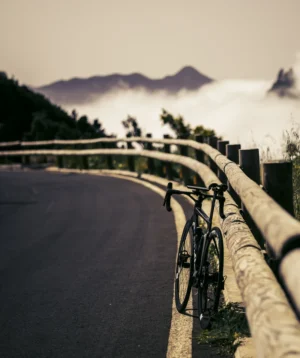 Road Bike Parked in El Bailadero