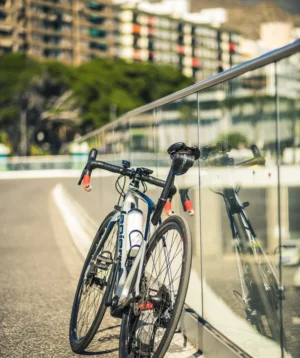 Road Bike Parked in Santa Cruz de Tenerife
