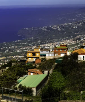 Group of Buildings in Valley