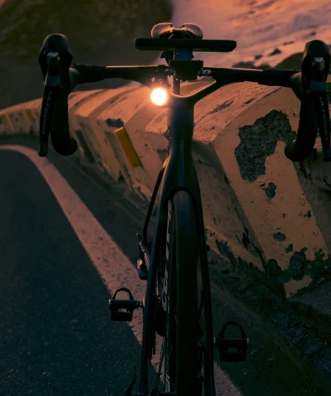 Bicycle Parked on Road