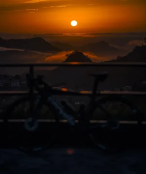 Bicycle Parked on Beach