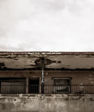 Building With Fence
