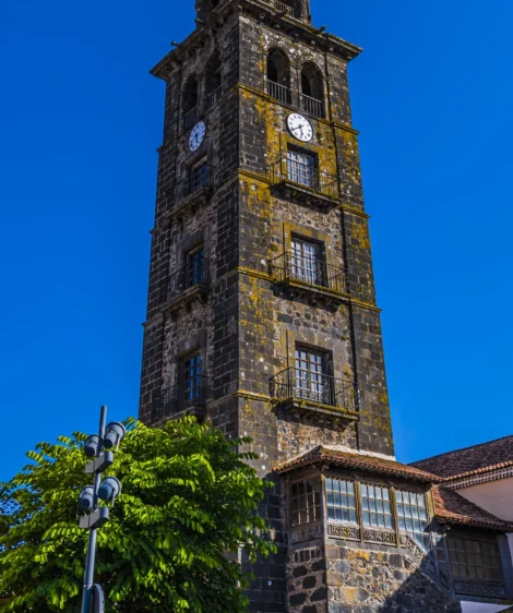 Clock Tower on Building