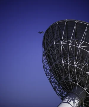 Large Satellite Dish