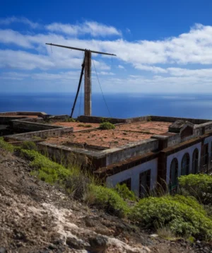 Building With Windmill on Top