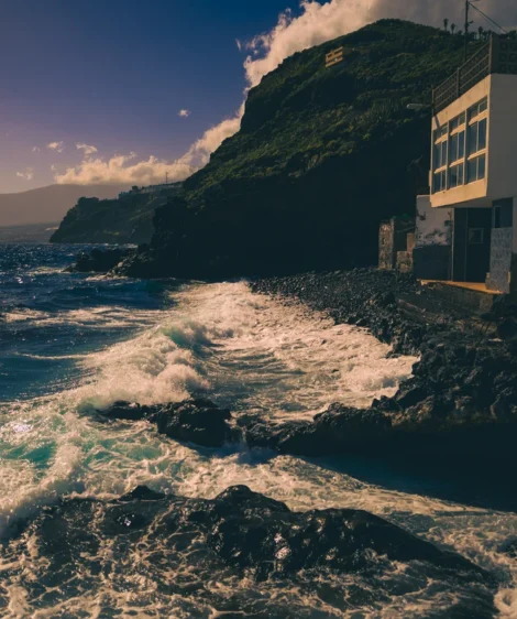 Building on Rocky Shore