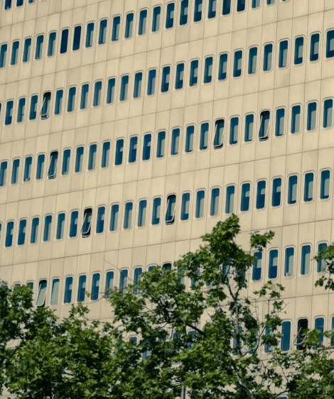 Tall Building With Many Windows