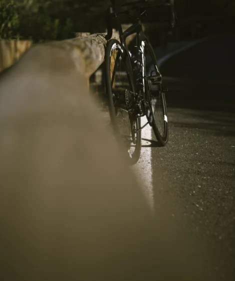 Bicycle Parked on Street
