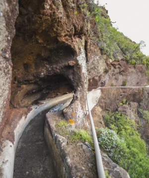 Road Going Through Canyon