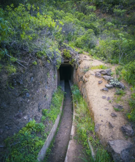Tunnel in Rocky Area