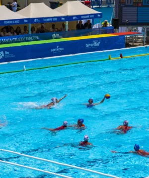 Group of People in Pool