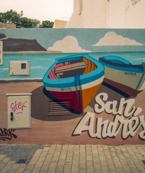 Wall With Graffiti
