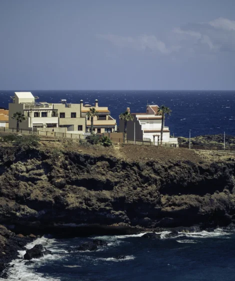 Building on Rocky Shore