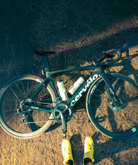 Bicycle Parked on Grass