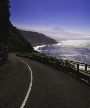 Road Next to Body of Water