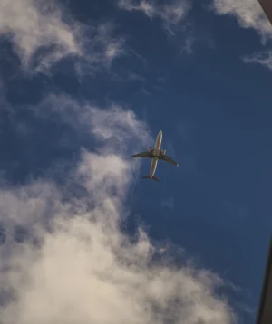 Plane Flying in the Sky