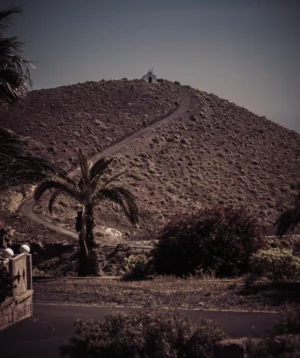 Hill With Building on It