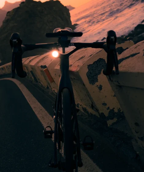 Bicycle on Road