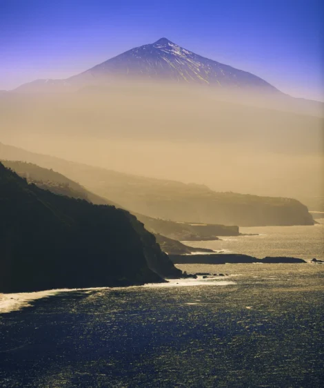 Mountain With Body of Water Below