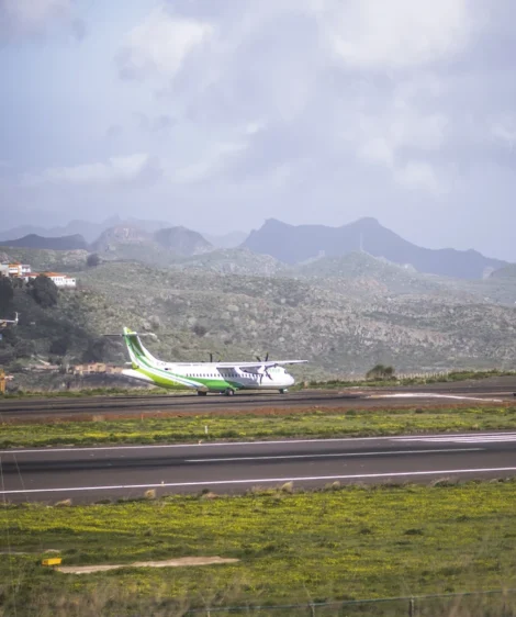 Plane on Runway