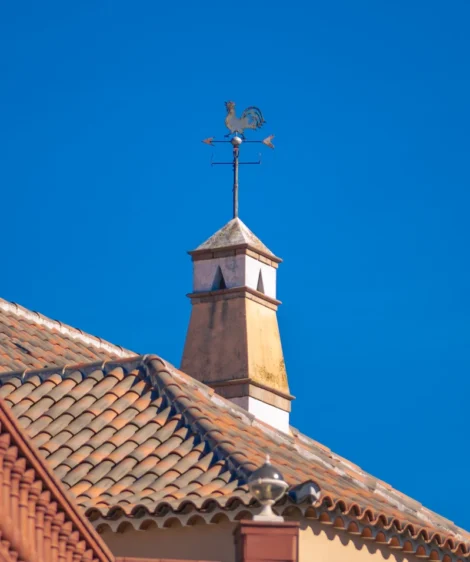 Clock Tower on Building