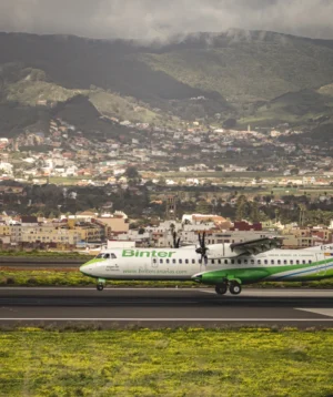 Large Airplane on Runway