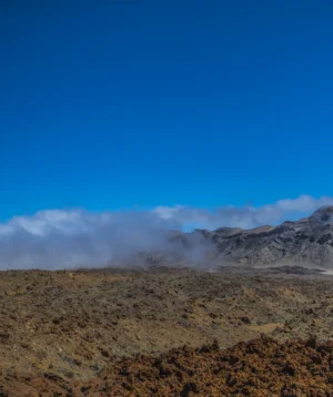 Landscape With Mountains and Clouds