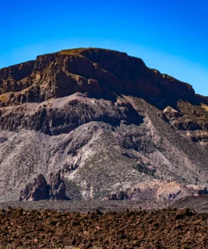 Rocky Mountain With Blue Sky