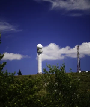 Tall Tower With Round Top