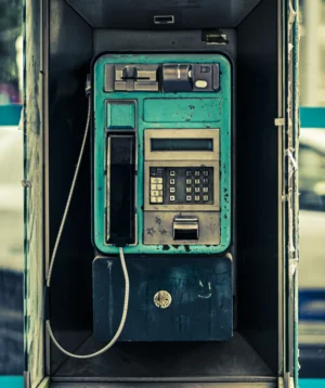 Green Telephone Box