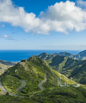 Road Going Through Valley