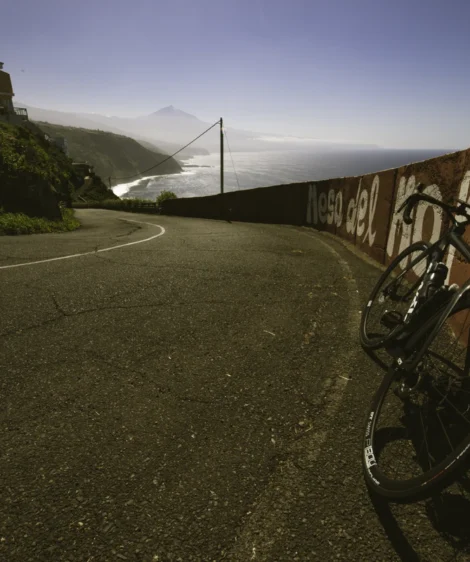 Bicycle Parked on the Side of Road