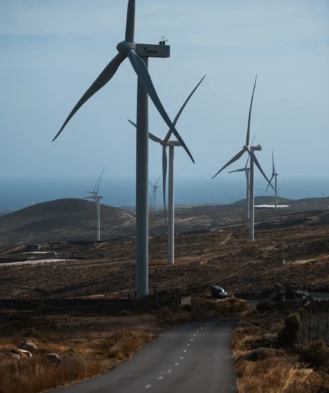 Group of Wind Turbines