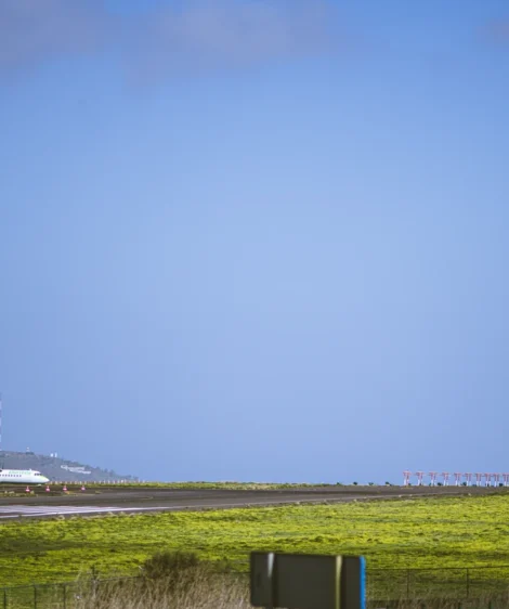 Plane on the Runway