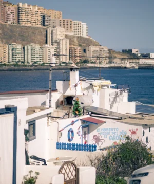 Building With Body of Water in the Background