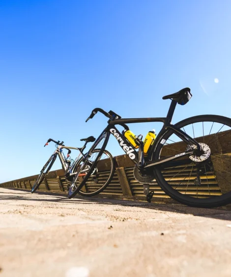 Bicycle Parked on Road