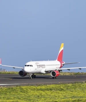 Large Airplane on the Runway