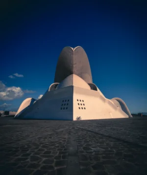 Large White Building