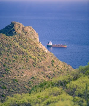 Couple of Ships in the Ocean