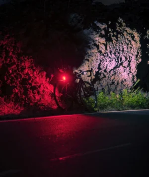 Bicycle Parked on the Side of Road